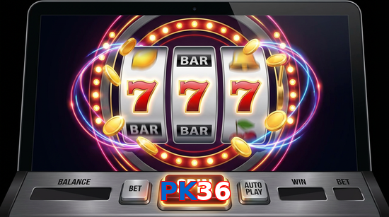 Main screen of PK36 slots page for PK players